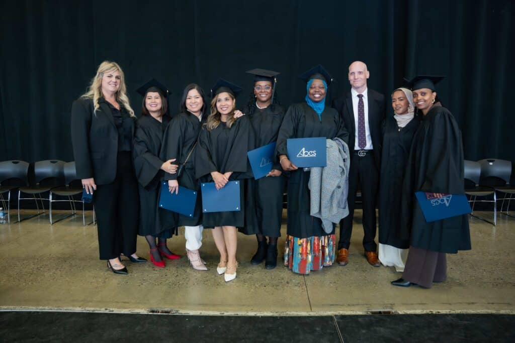 ABES College graduates