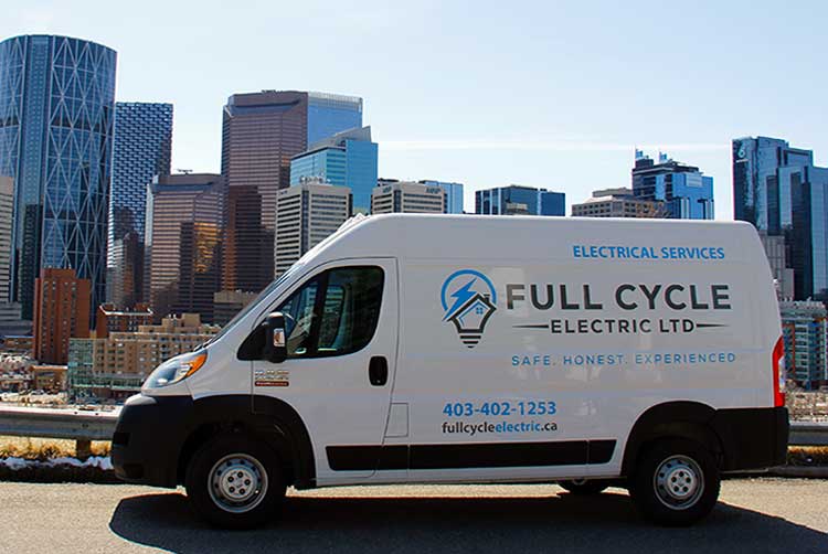 Full Cycle Electric Ltd. service van